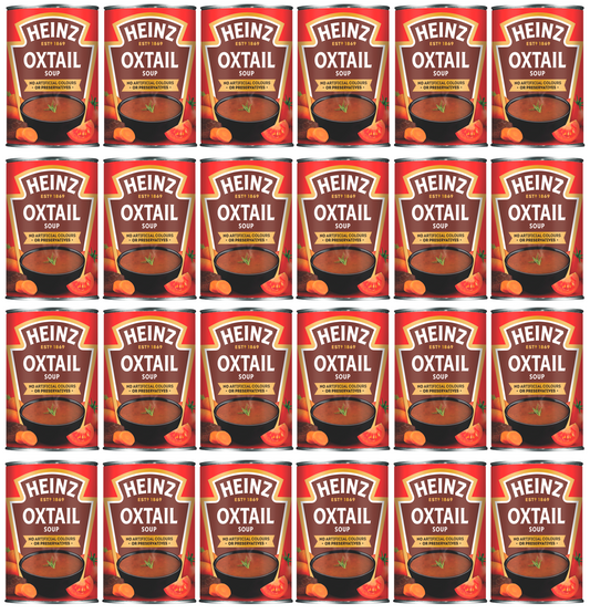 24 x Heinz Soups Oxtail 400G