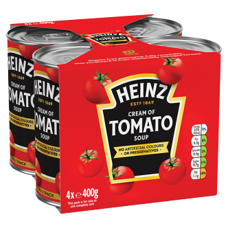 6 x Heinz Tomato Soup 4X400Gr