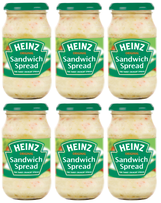 6 x Heinz Sandwich Spread 300Gr
