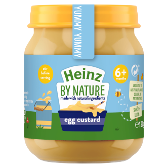 6 x Heinz Baby Egg Custard 120G
