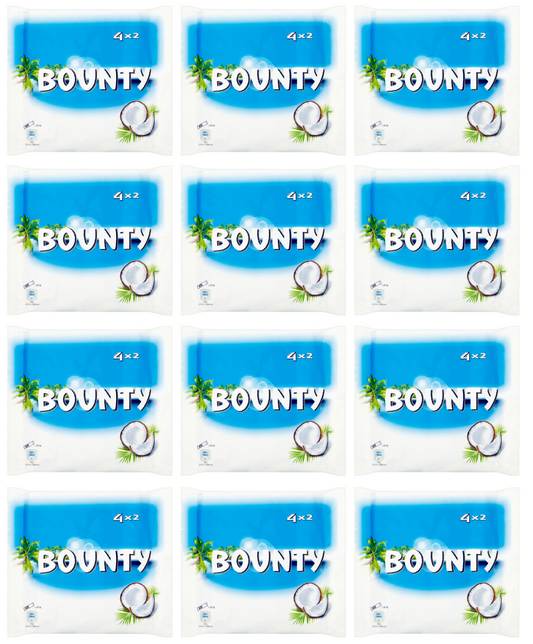 12 X Bounty Std (Twin) 4Pk 228G