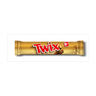 14 x Twix Chocolate Biscuit Twin Bars Multipack 9Pk 360Gm