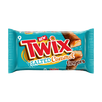 13 x Twix Salted Caramel Biscuit 9Pk