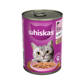 12 x Whiskas Cat Salmon & Jelly  - 400Gm