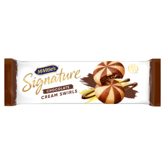 15 x Mcvities Chocolate Cream Swirls - 142G