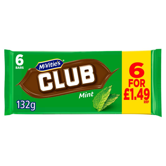 12 x Mcvities Club Orange 7pk - 154GM