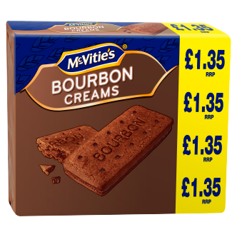 12 x Mcvities Bourbon Creamsp - 300GM