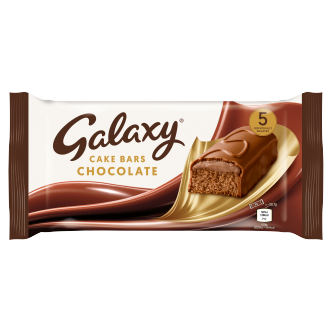 12 x Galaxy Cake Bar 5Pk 144Gm