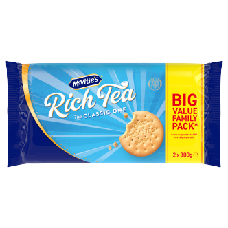 9 x Mcvities Rich Tea Twin 2X300G