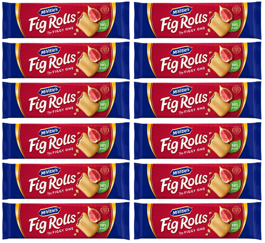 12 x Mcvities Fig Rolls 200Gm