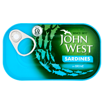 12 x John West Sardines In Brine 120Gm