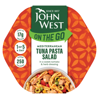 6 x John West Tuna Lunch On The Go Mediterranean 220Gm