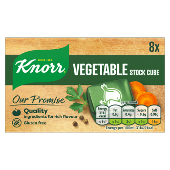 12 x Knorr Stock Cubes Vegetable 8's
