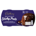 4 x Cadbury Chocolate Sticky Puds 95G Twin Pack 95Gx2
