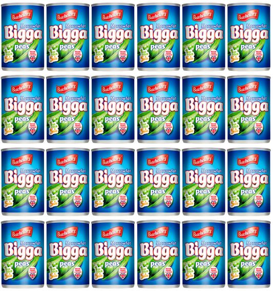 24 x Batchelors Bigga Marrowfat Peas 300G