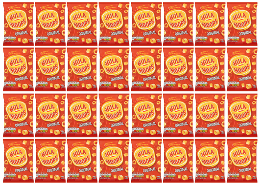 32 x Hula Hoops Original 34Gm