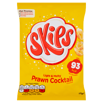 24 x Kp Skips Prawn Cocktail 17Gm
