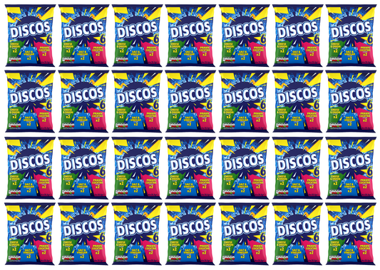 28 x Kp Discos Variety Assorted 6Pk - 6X25.5Gm