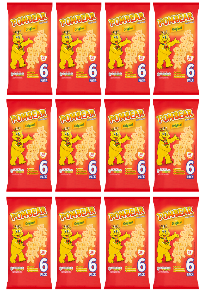 12 x Pom Bear Original  6X13G