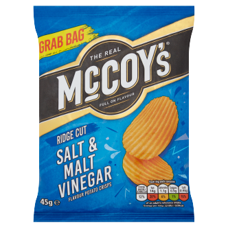 26 x Mccoys Salt & Vinegar 47.5Gm