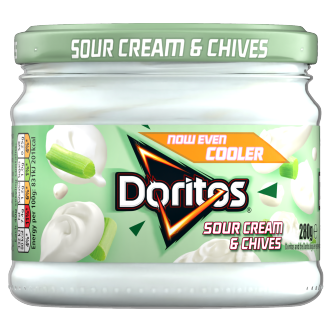6 x Doritos Sour Cream & Chive Dip 280Gm