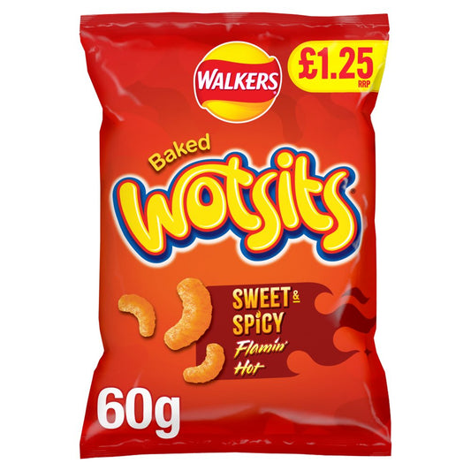 18 x Wotsits Sweet & Spicy - 60GM