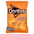12 x Doritos Tangy Cheese Tortilla Chips Sharing Bag Crisps 140G