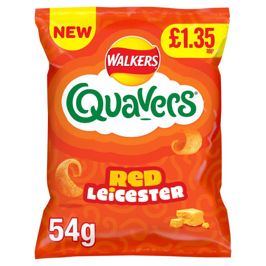 18 x Quavers Red Leicester - 54GM