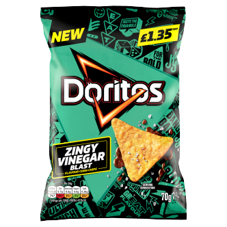 18 x Doritos Salt & Vinegar - 70GM
