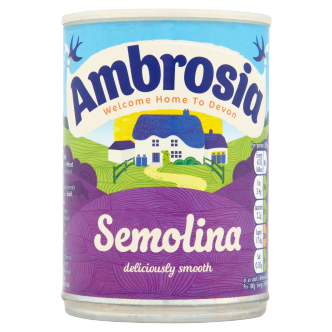 6 x Ambrosia Semolina 400G