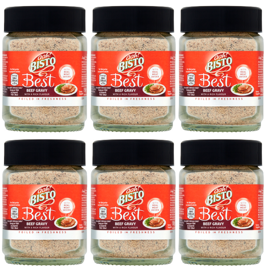 6 x Bisto Best Beef Gravy Granules 150Gm