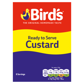 12 X Birds Custard Ready To Eat Tetra 750G