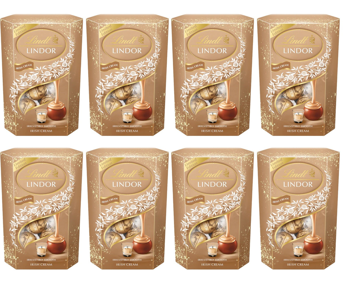 8 x Lindor Irish Cream Cornet  - 200GM