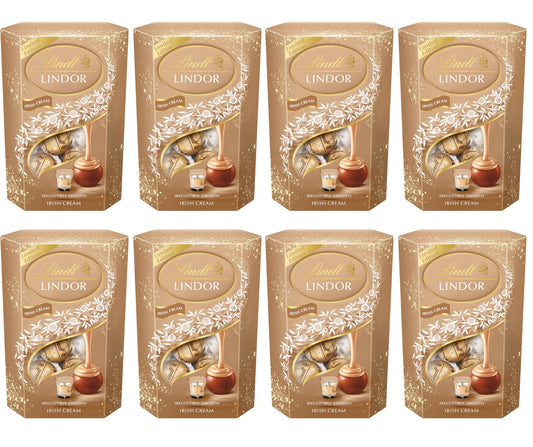 8 x Lindor Irish Cream Cornet  - 200GM