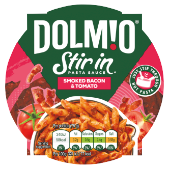 7 x Dolmio Stir-In Smoked Bacon & Tomato 150Gm