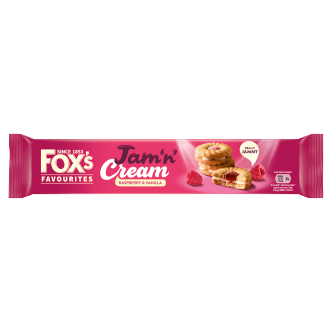 20 x Fox Jam & Cream Sandwich 150Gm