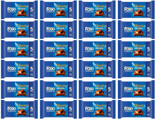 24 x Fox's Classic Original 5 Bars