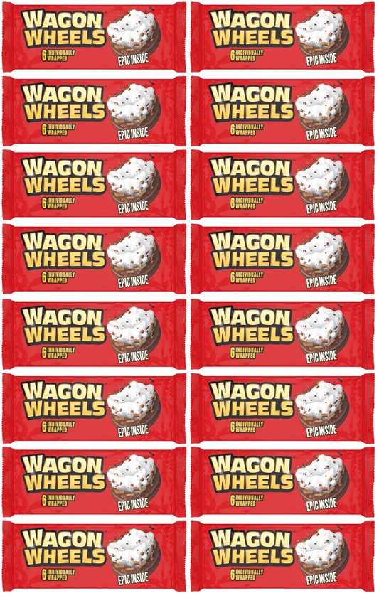 16 x Wagon Wheels 6'S