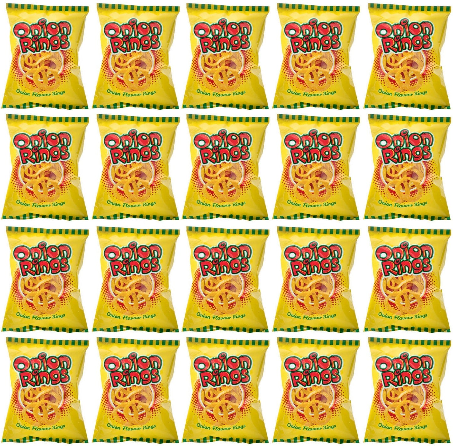 20 x Golden Wonder Onion Ring Snacks - 26GM