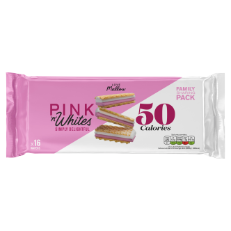 20 x Pink 'N' Whites Mallow 16Pk