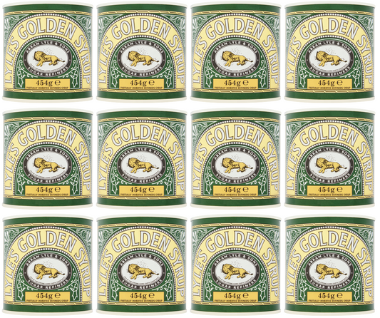 12 x Lyles Golden Syrup 454Gm