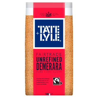 10 x Tate & Lyle Demerara Sugar 500Gm