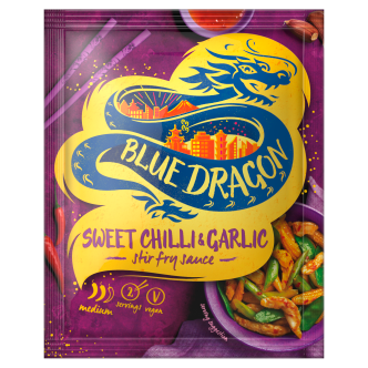 12 x Blue Dragon Stir Fry Sweet Chilli & Garlic 120Gm