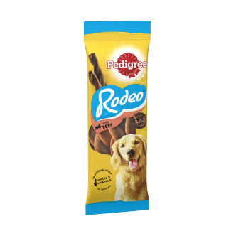 20 x Pedigree Rodeo Beef 4 Pack - 70Gm