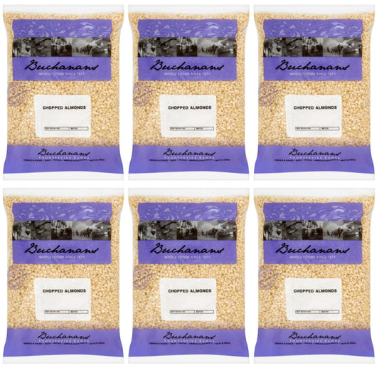 6 x Buchanans Flaked Almonds 1Kg