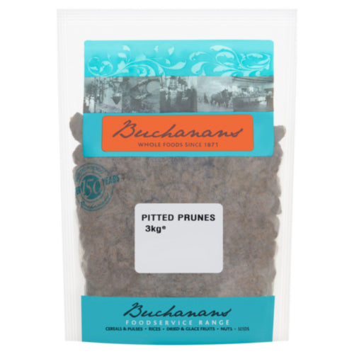 4 x Buchanans Pitted Prunes 3Kg