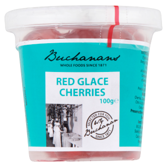 12 x Buchanan Glace Cherries 100G