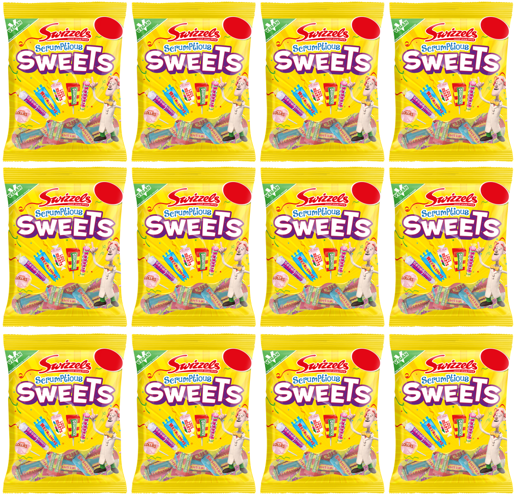 12 x Swizzels Scrumptious SweetsPmp - 134GM