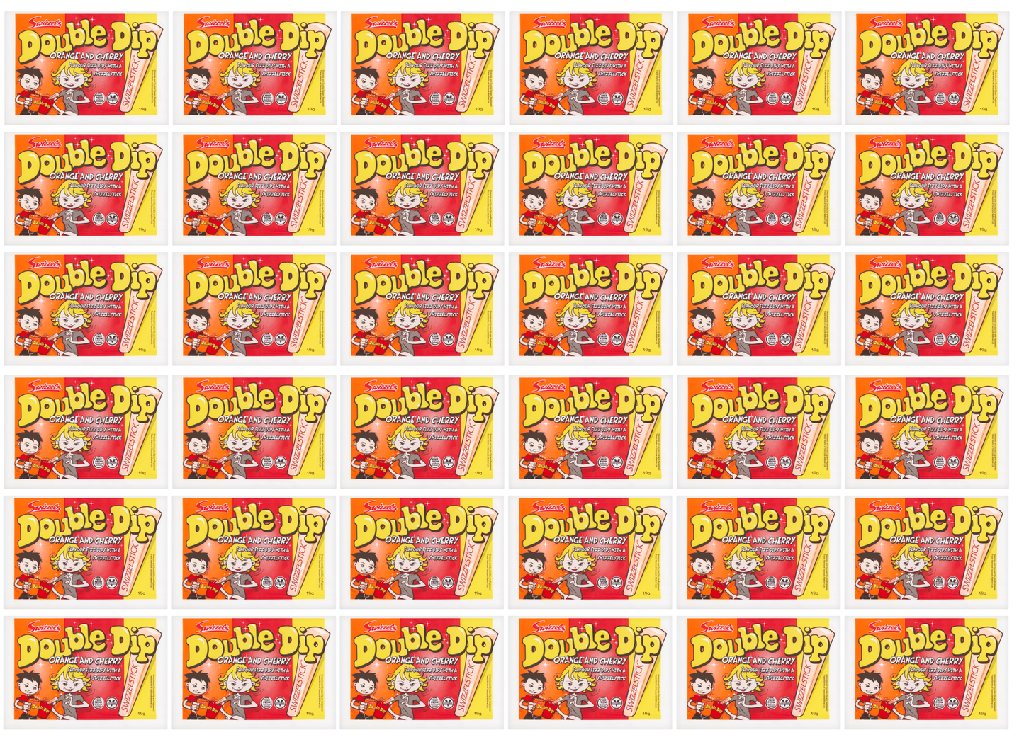 36 x Swizzels Double Dip Pack