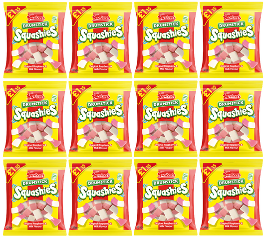 12 x Swizzels Squashies Original 120G